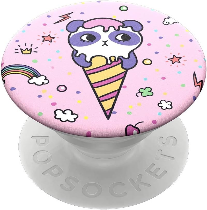 PopSockets: PopGrip Expanding Stand and Grip with a Swappable Top for Phones & Tablets - Sugar Bear