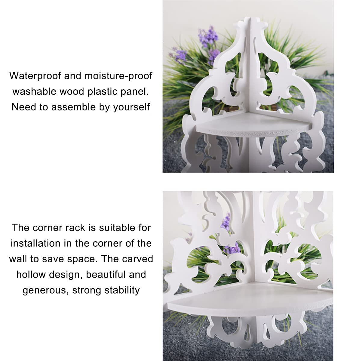 Las Mejores Ofertas En Estantes De Pared Blanco Shabby-chic | EBay