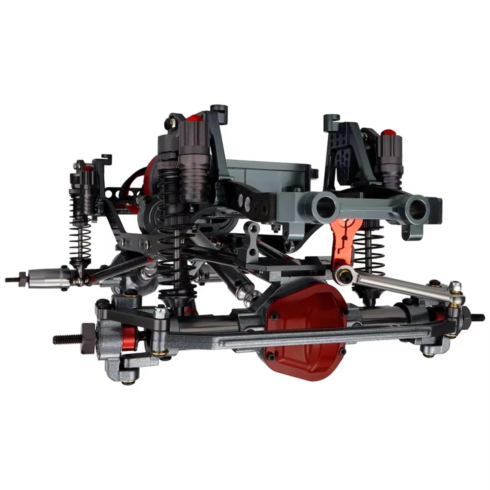 Compatibile Con Axial Per SCX10 1/10 RC Crawler Car Upgrade Modifica Parti In Metallo CNC Connettore Assale Anteriore Posteriore Braccio Servo Accessori
