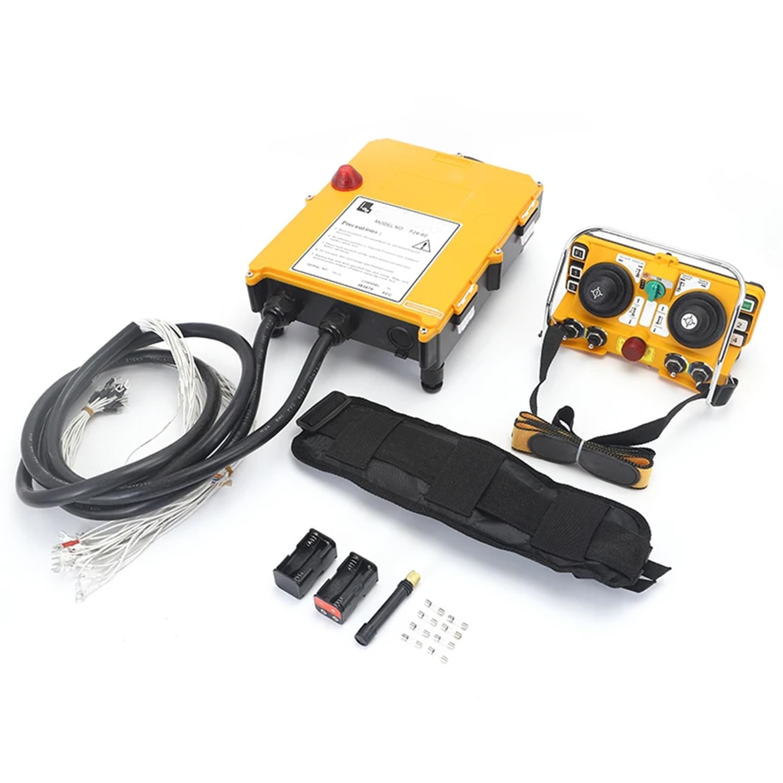 Przemysłowy hydrauliczny joystick pilot zdalnego sterowania do napowietrznego elektrycznego podnośnika, nadajnika i odbiornika do podnoszenia ciężkich zastosowań