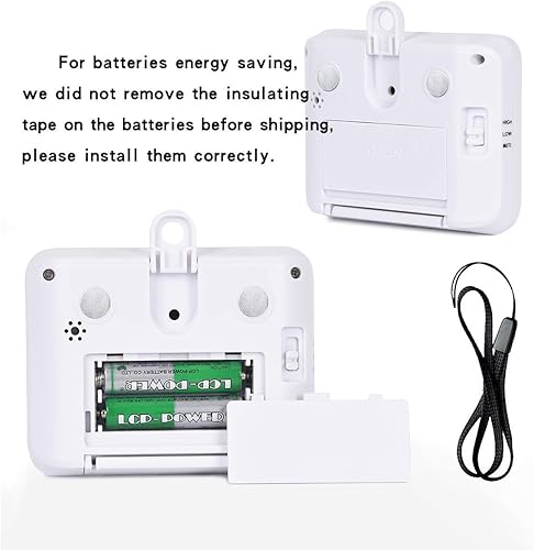 Miniatura 3 de XREXS Reloj de cocina digital con temporizador de 4 canales temporizador de cocina con pantalla LCD grande 4 grupos de temporizador simultáneo de