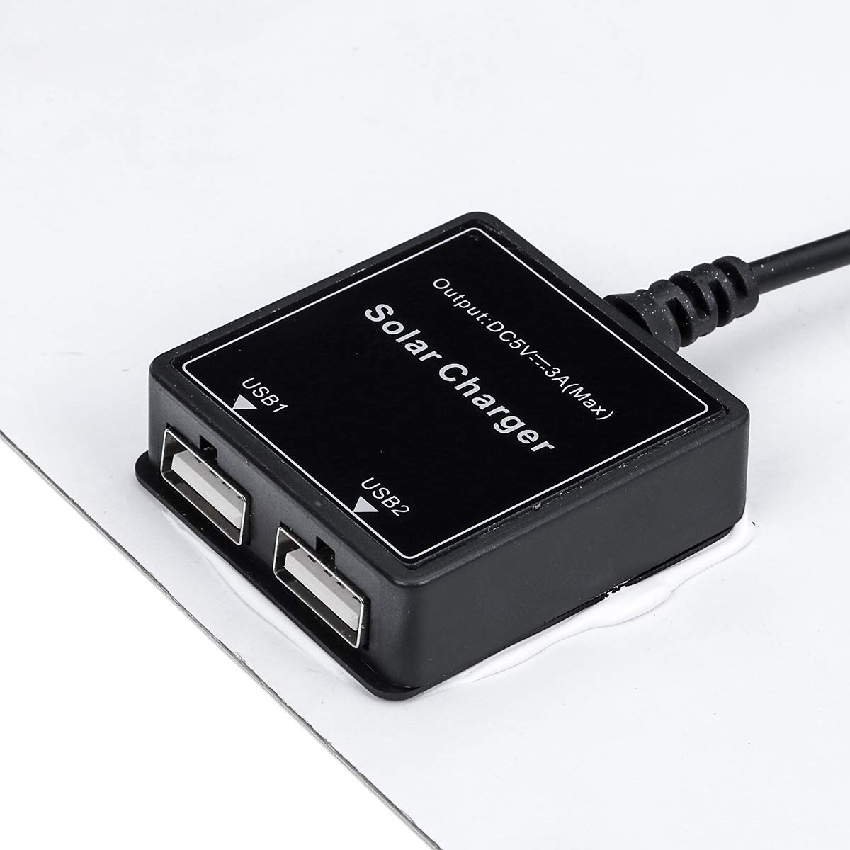 Chargeur De Batterie De Remplissage De Port Usb De 5V Cc De Panneau De 30W Double 12V / 18V Pour Le Camping Voyageant