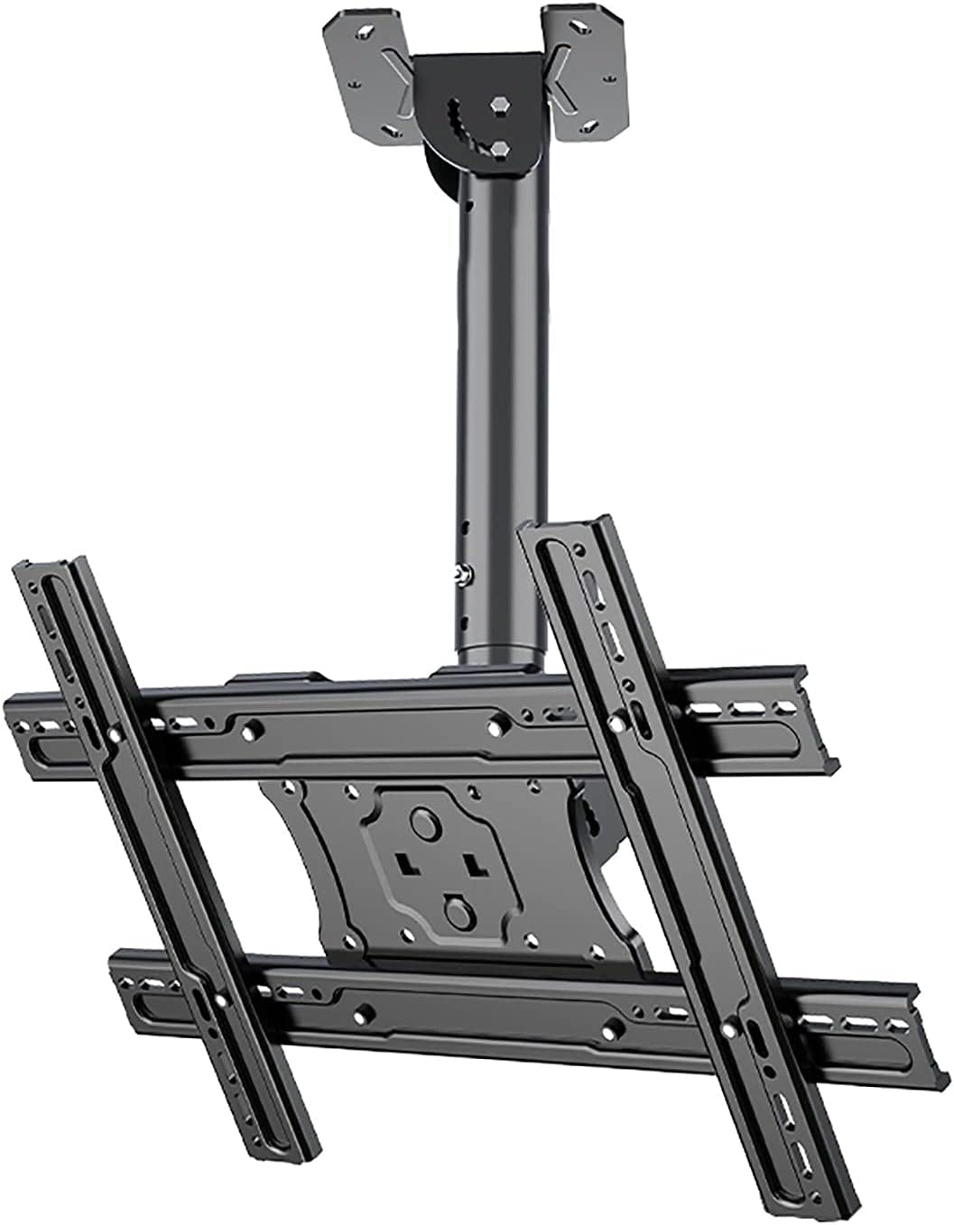 CGCSYZ Adjustable Tilt Swivel TV Ceiling Mount, Fits Most 32-75inch LED Screen Display, With Loading 110 Lbs TV Mount (2m)