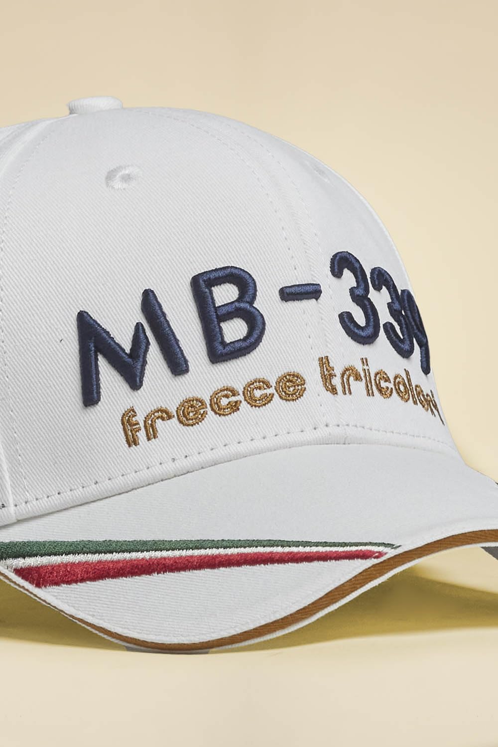 Aeronautica Militare HA1247 MB-339 Tricolor Strzałki Męska Czapka z daszkiem, Baseball