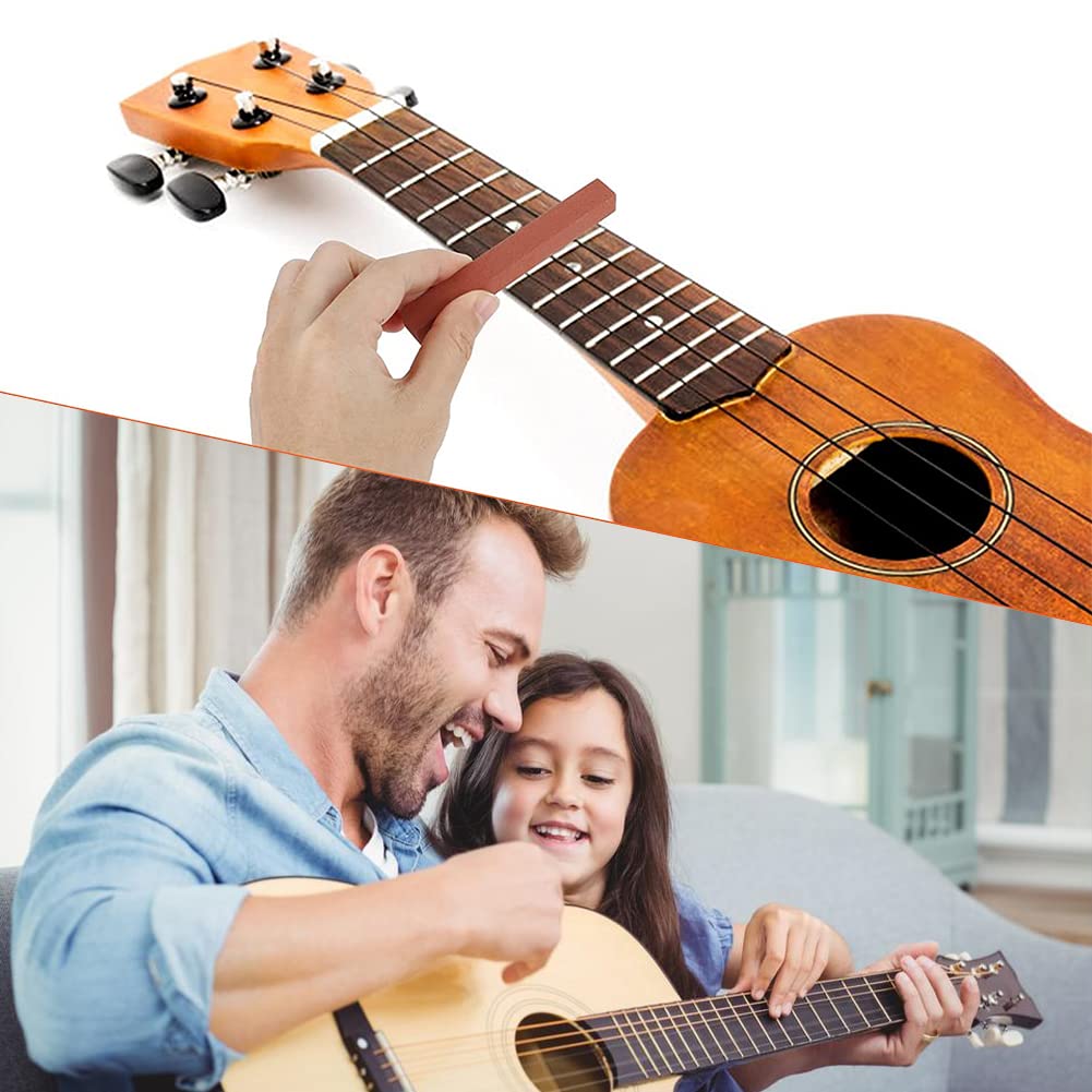 Lima Guitarra Electrica, Kit de Mantenimiento de Instrumentos de Cuerda, 13 Varillas de Acero Inoxidable y 1 Bloque Lija, Negro