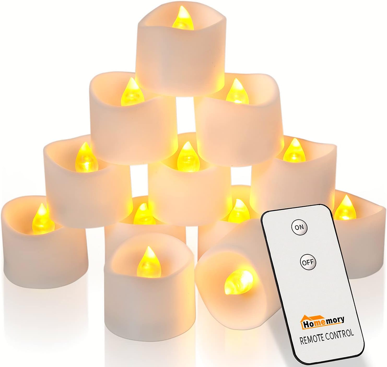 Buy Flameless Candles With Remote, Homemory Battery Operated Candles Tea Lights, in Pakistan