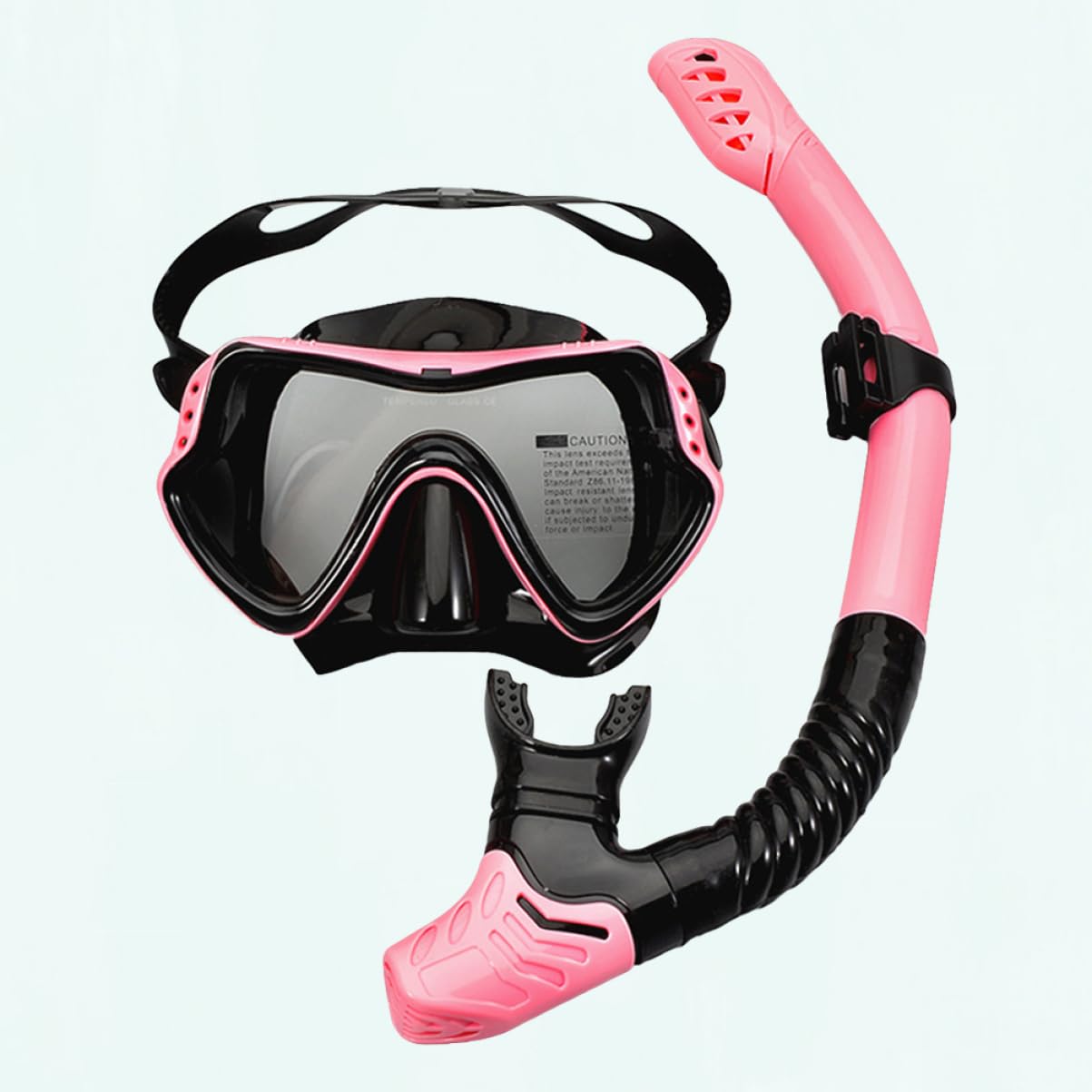 POPETPOP Equipo de Snorkel y Gafas Gafas de Esnórquel Tubo de Respiración para Buceo y Snorkel el Mar Material Resistente al Agua