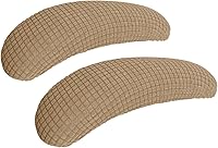 Vista 56 de FORCHEER Funda para Silla de Oficina Repelente al Agua de Jacquard con Respaldo Giratoria Extraíble Elástica Universal para Silla de Computadora