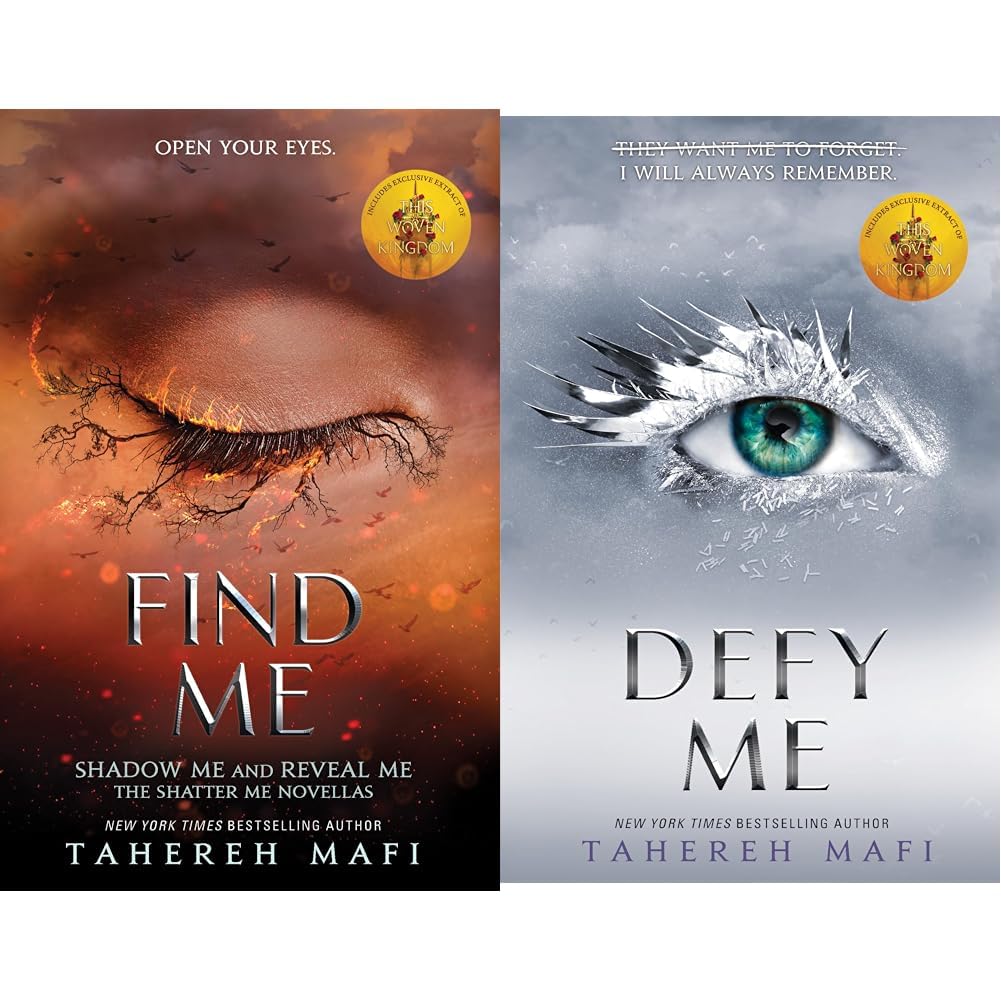 Find Me: TikTok Made Me Buy It! The most addictive YA fantasy series of the year (Shatter Me) & Defy Me
