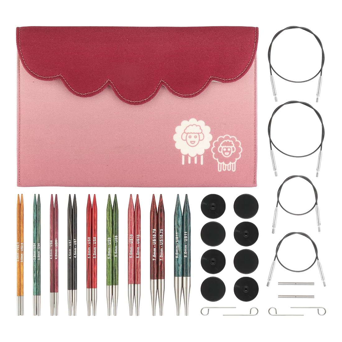 Amazon.com: KnitPro Dreamz Deluxe Interchangeable Circular Needle