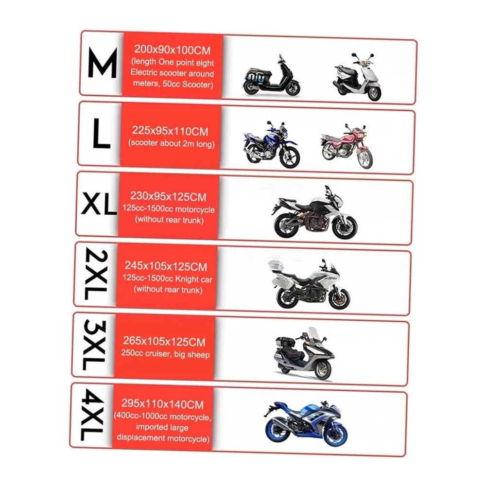 Universeller Motorradabdeckungsschutz Motorradabdeckung