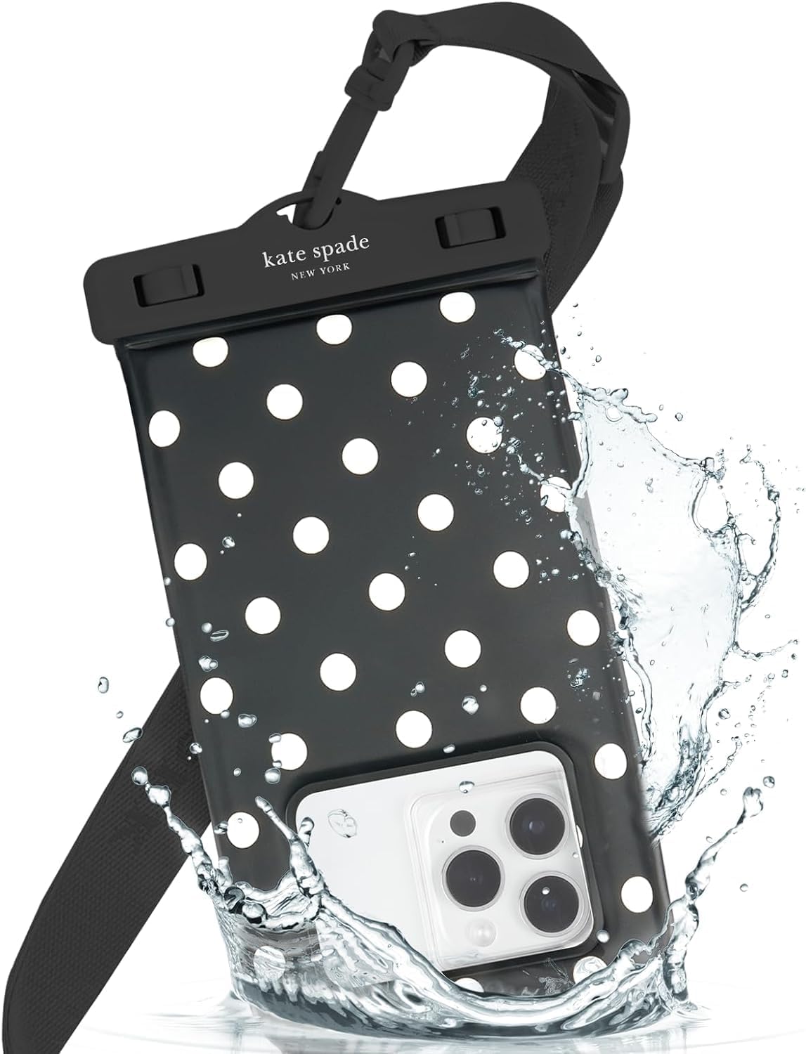 kate spade new york IP68 Floating Waterproof Phone Pouch - Picture Dot