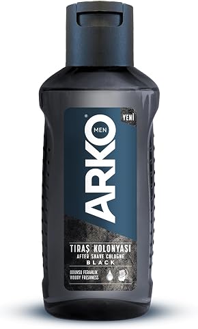 ARKO MEN Tıraş Sonrası Kolonya, Black, 255 Mililitre