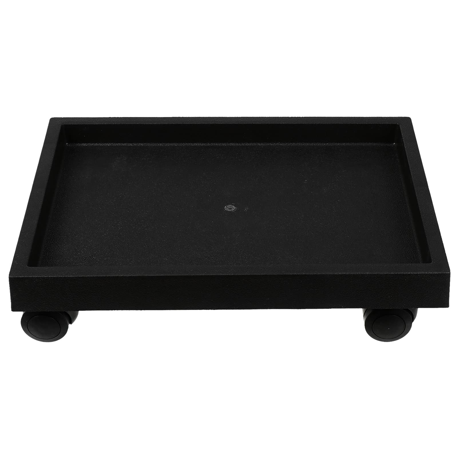 TOPBATHY Moving Plant Pot Saucer Plant Pallet Caddy Square Flower Pot Stand Tray Mover Plant Pot Pallet Dolly Caster