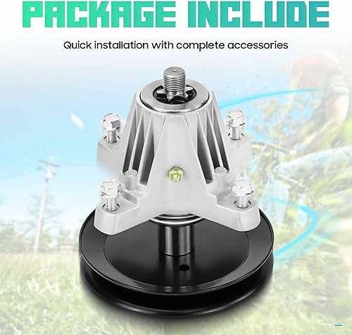 Miniatura 3 de 618-06976 - Conjunto de husillo de cubierta de 42 pulgadas para Cub Cadet MTD 618-06976A 918-06976 918-06976A, para LT42 LT42C LX42 XT1-LT42