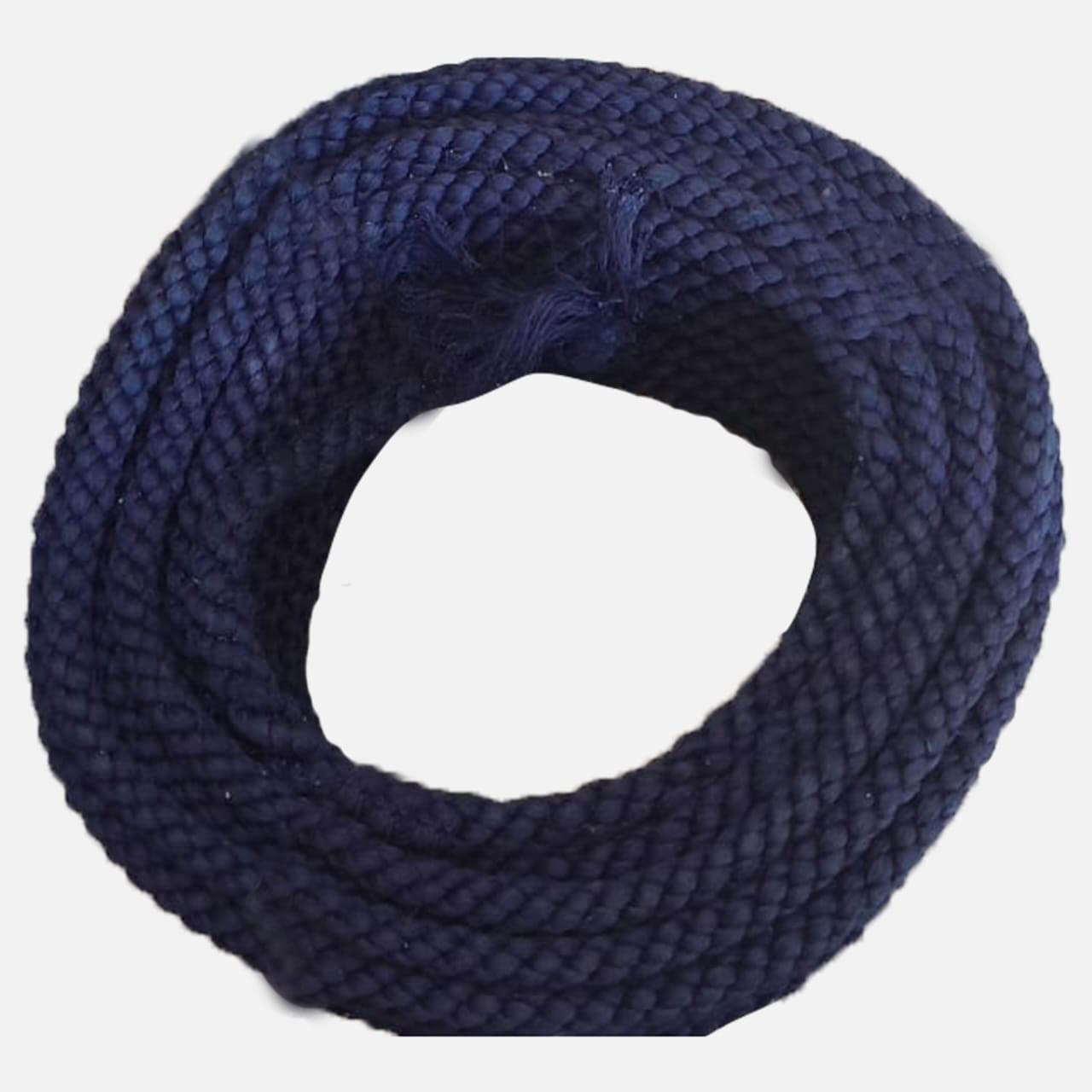 Cotton Rope Industrial Grade Heavy Load Multipurpose (12 mm 70 feet, White) (Navy Blue Rope) — Amazon image 4