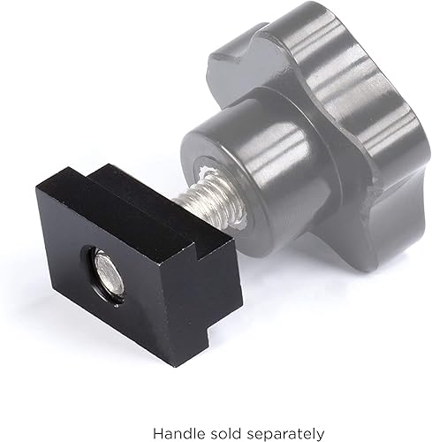 Miniatura 4 de THE CIMPLE CO - Tuercas de ranura en T para riel de cama compatibles con Toyota Tacoma y Tundra - Aluminio Negro, paquete de 10 - Roscado con rosca