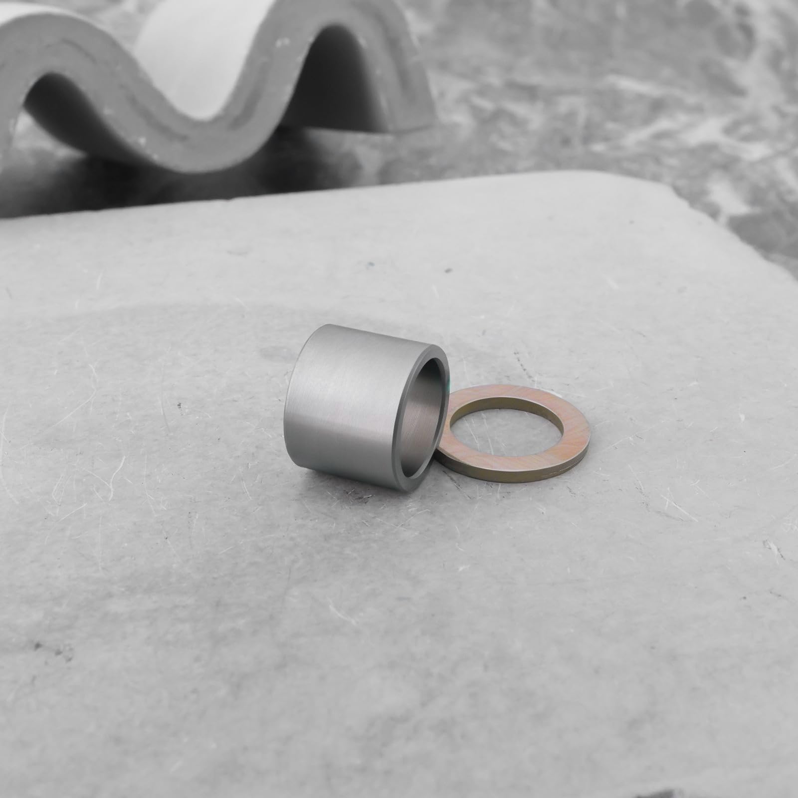 Anillo Y Arandela Para Motosierra Stihl 024 026 260 Pro Super - Repuesto 12x15x12 Mm, Compatible Con Referencias 0000-993-0508 Y 0000-958-1234
