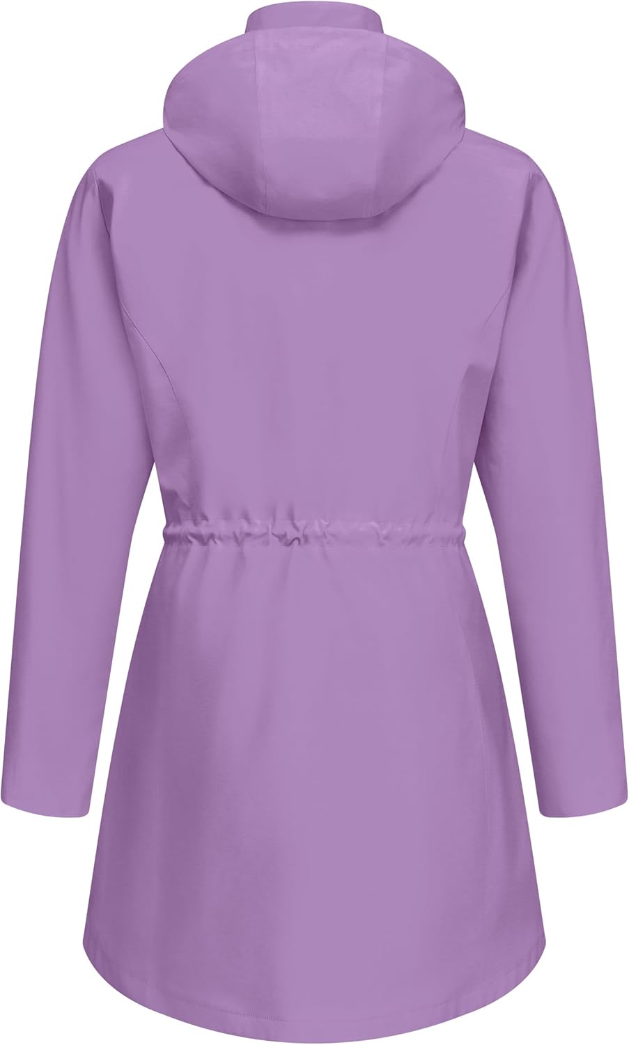 Rain Jacket Women Waterproof Long Lightweight Raincoat Hooded Windbreaker Outdoor Trench Coat S-3XL - Image 3