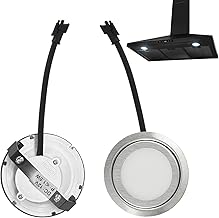 2PCS LED Cooker Hood Bulbs,Range Hood Led Light Bulb,Cooker Hood Light Bulbs 12V DC,1.5W Hob Extractor Light Bulbs,6000K White,for Kitchen,Home,Etc