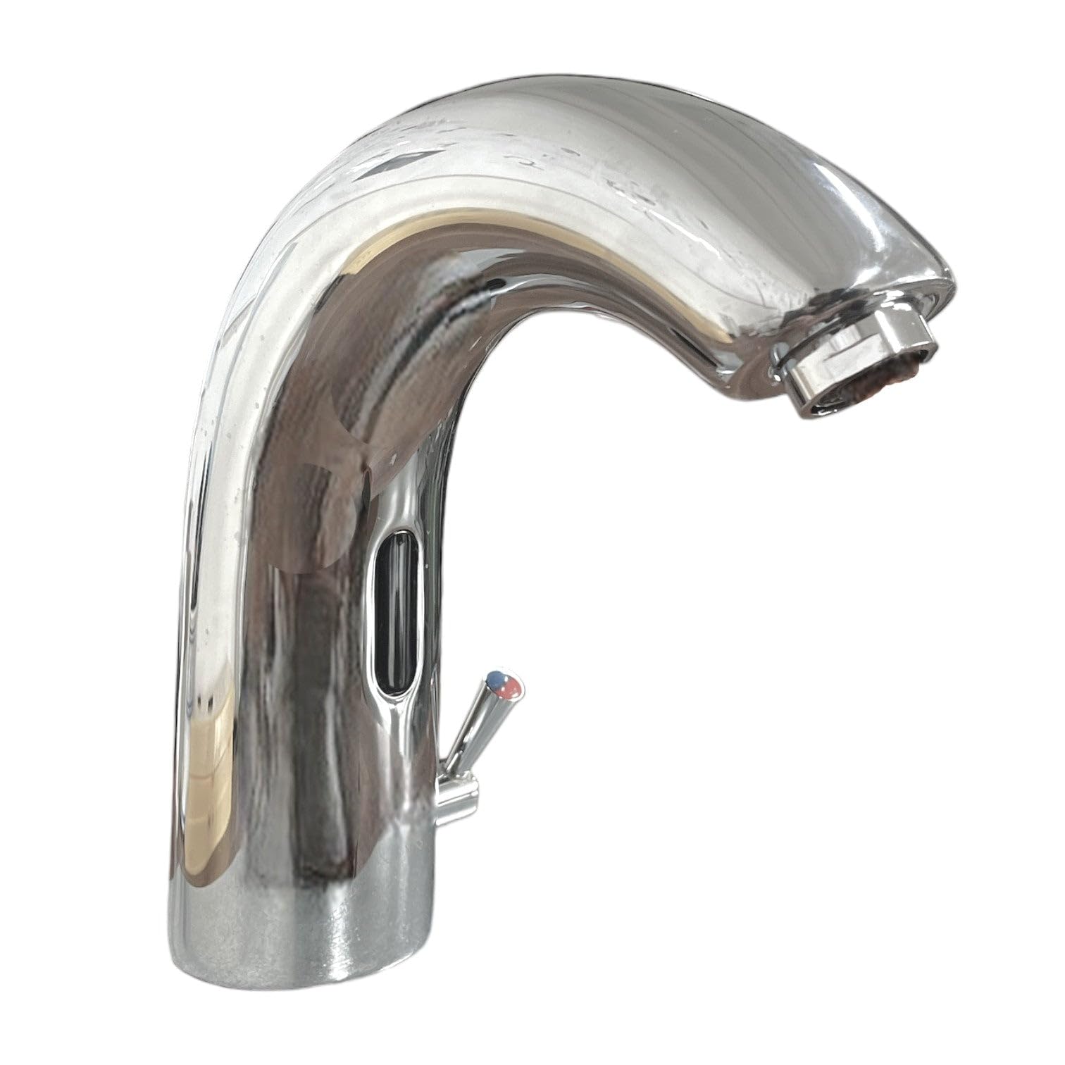 BAGNOCLIC - Rubinetto Miscelatore Elettronico Automatico | Ad Infrarossi | Cromo, Cromata, Ottone, Neutro | Installazione Facile | Sistema Antimanomissione