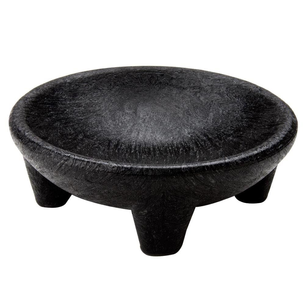 H.S. Inc. NHS1005 Black 7 Molcajete Dish