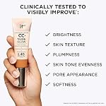 IT Cosmetics CC+ Nude Fondation Glow Lightweight + Sérum de soufflage avec SPF 40-1.08 fl oz