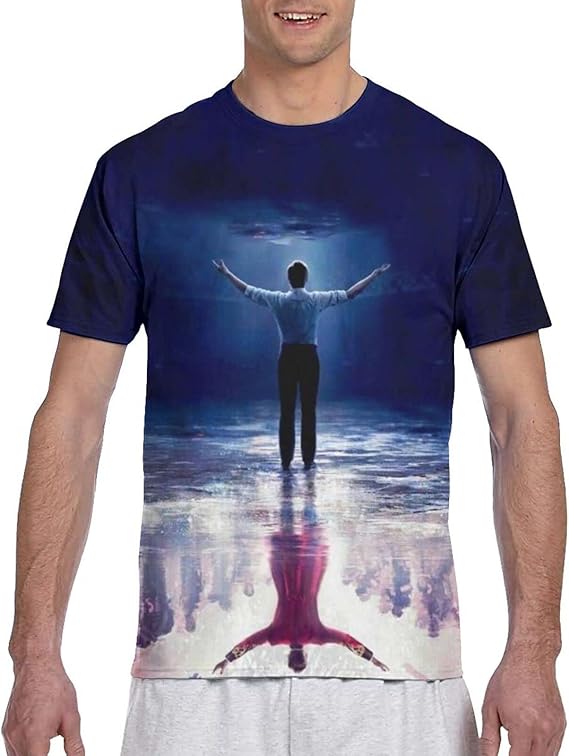 Amazon グレイテスト ショーマン 1 メンズ Tシャツ 個性的 上着 半袖 創意デザイン Tシャツ 吸汗速乾 通気 夏服 柔らかい素材 おもしろtシャツトップス Tシャツ カットソー 通販