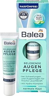 Balea Invigorating Eye Cream with Aloe Vera and Hydro Complex, 15ml