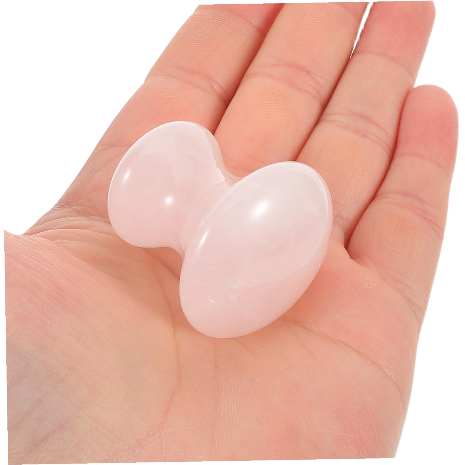 ibasenice 3 Piezas Tablero de Jade Gua Sha de Unidades Masajeador Facial de Forma de Hongo Herramienta de Masaje Facial Gua Sha Casa