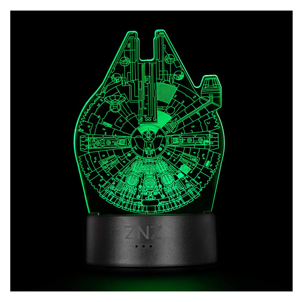 3D Night Light, LED Optical Illusion Touch Mood Lamp with Remote Control, Christmas and Birthday Toy Gifts for Kids Boys Girls Men's Women's, 3 Pattern 16 Colors Changing for Table Desk Decor