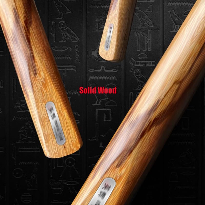 Taco de billar profesional de 57 pulgadas, madera maciza, punta 10 mm miniatura 5