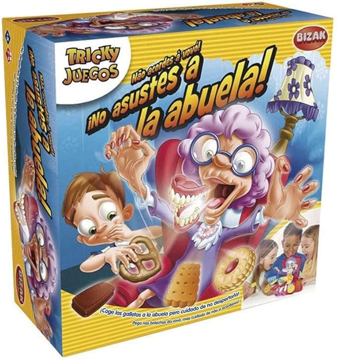 Bizak No Asustes a La Abuela, Juego Multicolor para Niños