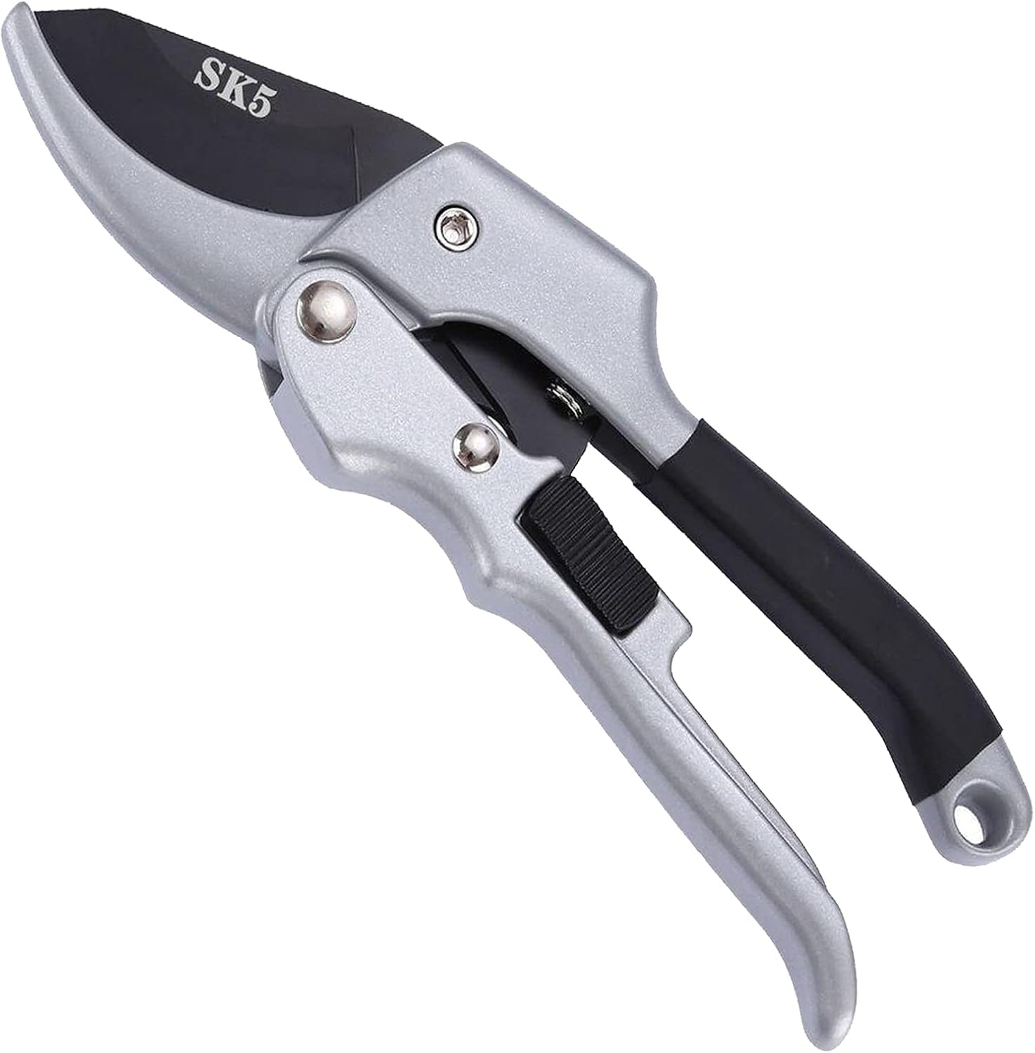 JULEX Garden Shears,Scissors Gardening Tools,Work 3 Times Easier,Cutting Florist Floral,Thorn Rose,Branch,Hedge and Fruit,Handheld Pruner (Sharp - pruners - black)