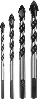 sourcing map 4pcs Masonry Drill Bit Set, 14...,