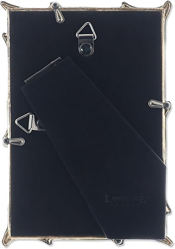 Vista 30 de Lawrence Frames 712657 Marco de fotos de metal plateado con diseño de ramas naturales de 5 x 7 pulgadas Plata