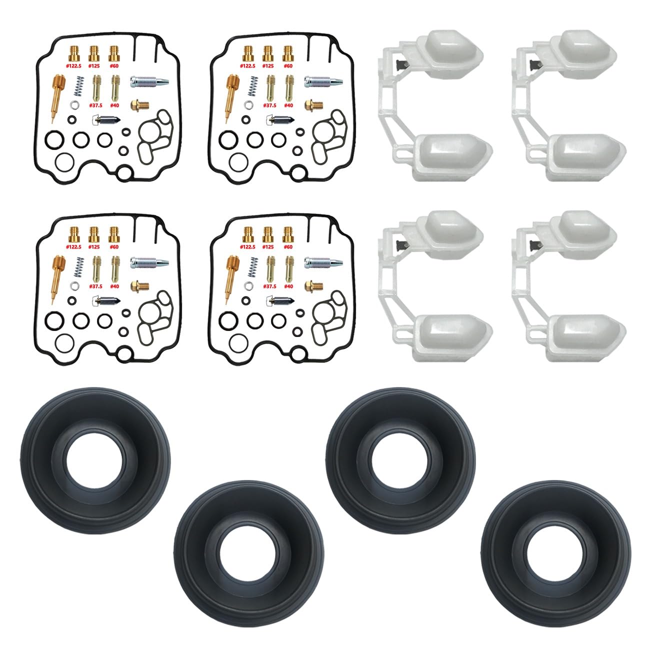 Kit de Réparation Carburateur FZR1000 1989-1995 1000cc BDST38