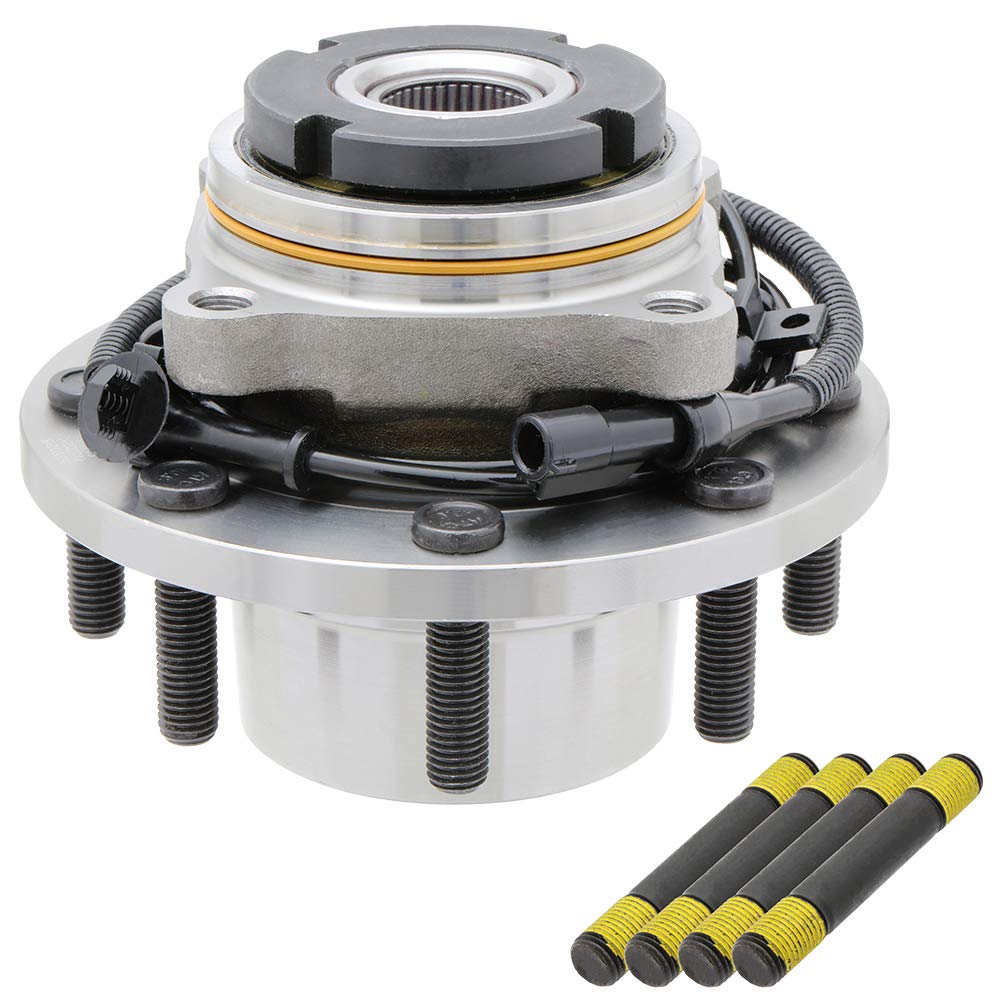 [1-Pack] 515025 - Front Wheel Hub Bearing Assembly Compatible with [4WD - 4-Wheel ABS - DRW Models ONLY] [Ford] 1999-2004 F-250 Super Duty, F-350 Super Duty, F-450 Super Duty, F-550 Super Duty