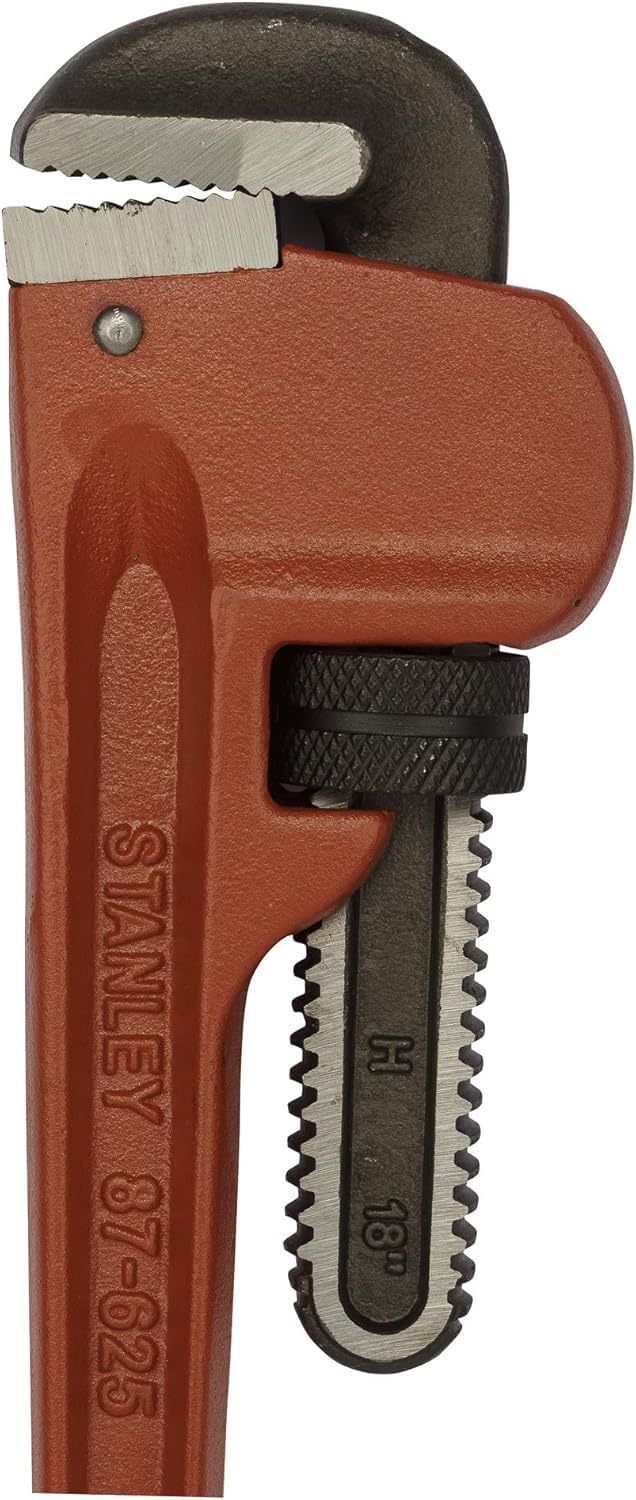 STANLEY 87-625-23 450mm/18'' Heavy Duty Pipe Wrench 1