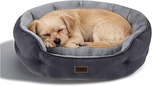 Donut Pet Bed Soft Sofa Bed for Cats Small Dogs Reversible Cushion