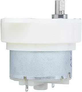 12V DC 10RPM Gear High Torque Electric Micro Motor Speed Reduction Geared Motor Slow Speed Motor Eccentric Output Shaft