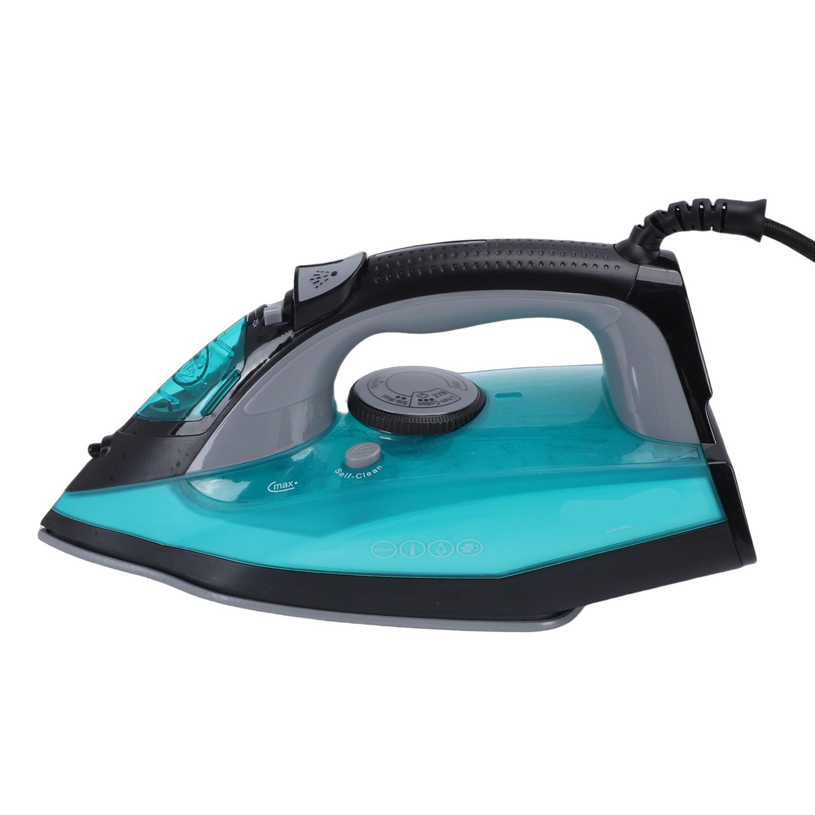 Fdit Plancha de para Ropa, Plancha en Seco y Húmedo 2200W con Antical for