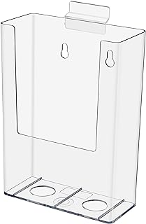 Marketing Holders 2 Pack Slatwall Brochure Holder Pamphlet Holds 5