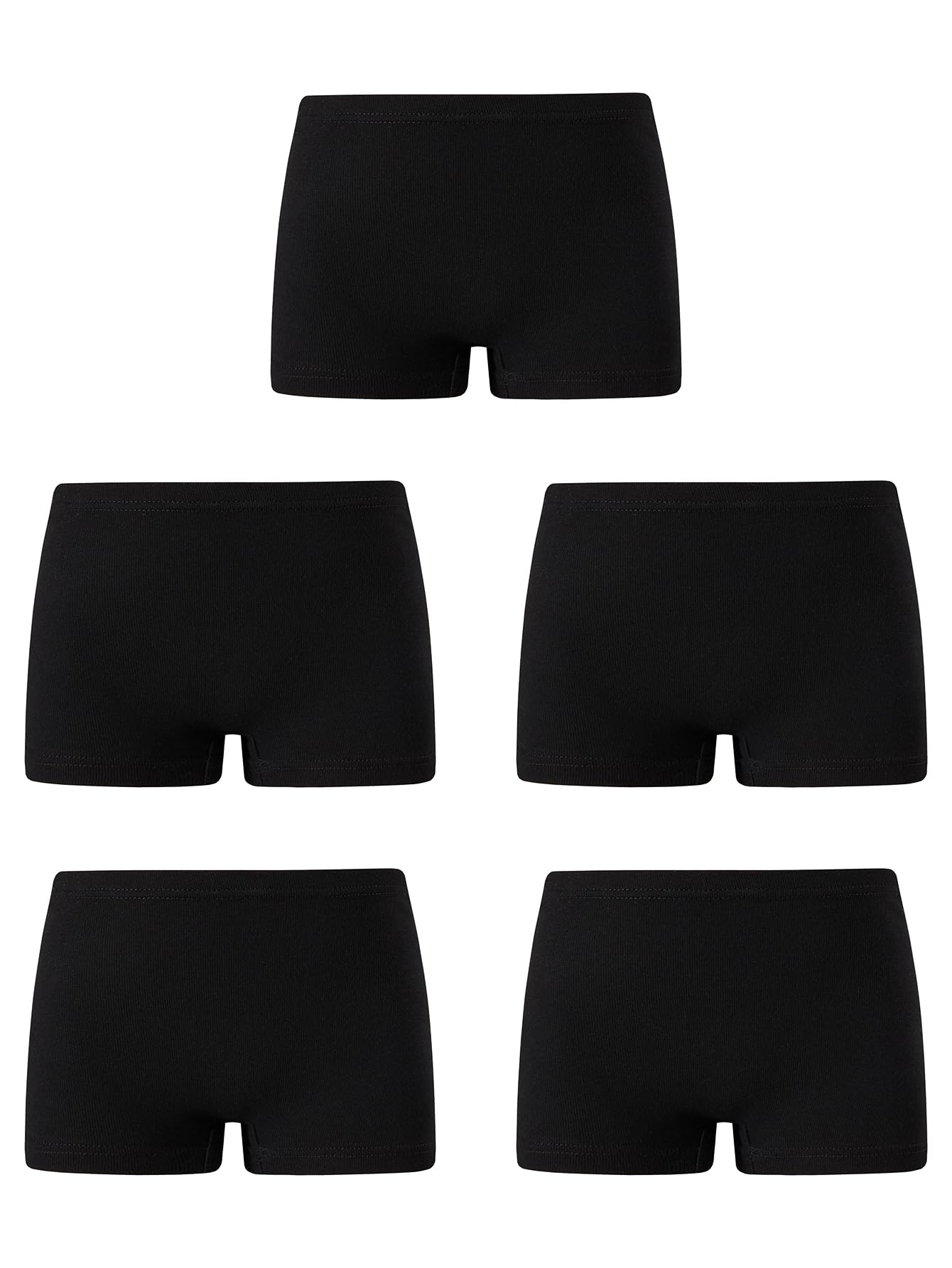 KikizYe Little Girls Boyshort Panties Big Kids Soft Cotton Underwear