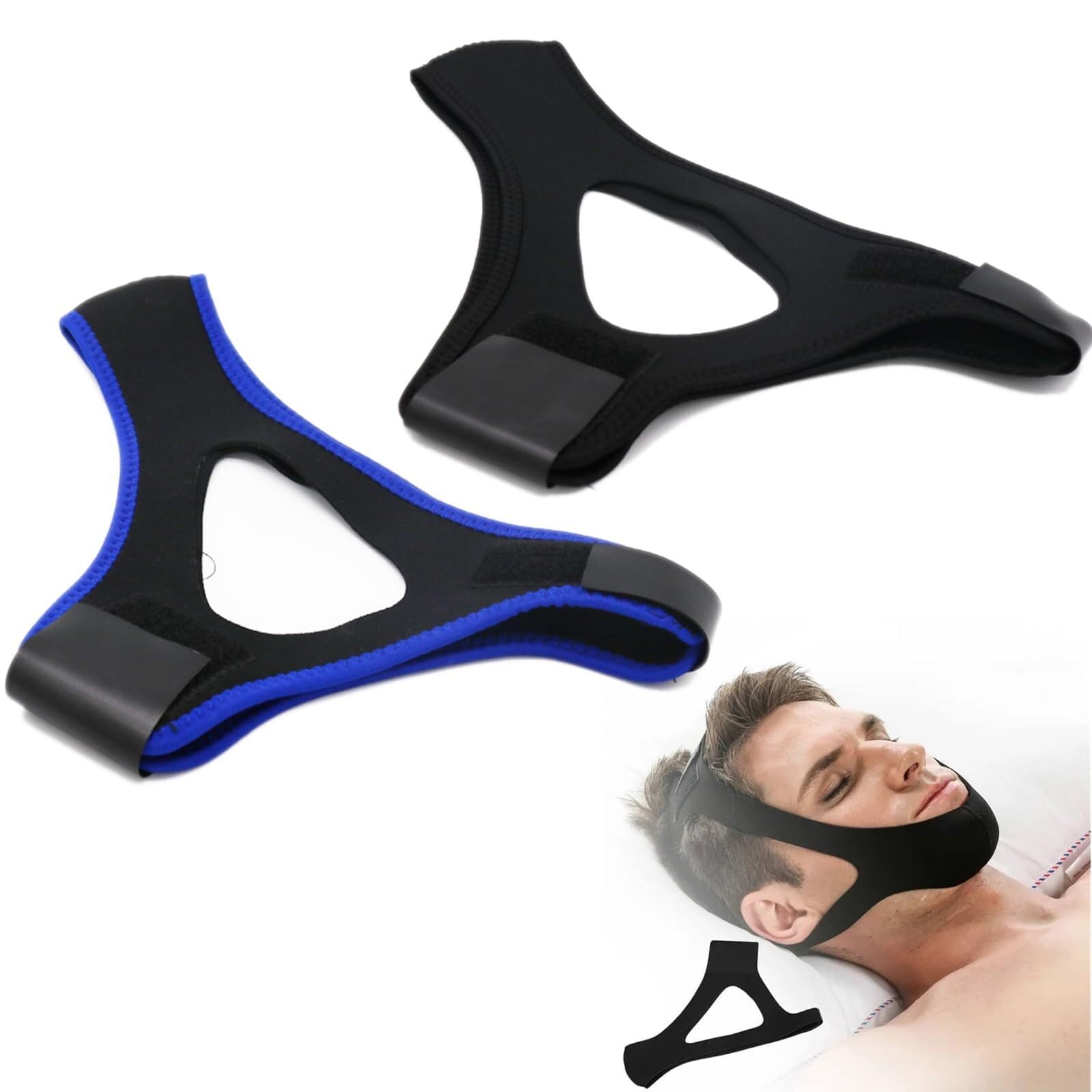 エアフロージョーストラップ、CPAPユーザー用チンストラップ 612bWOE2FtL.jpg