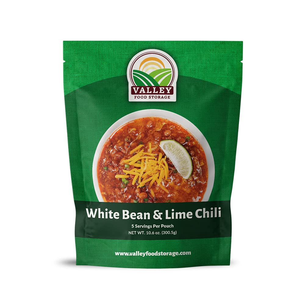 Valley Food Storage White Bean & Lime Chili 5 Servings