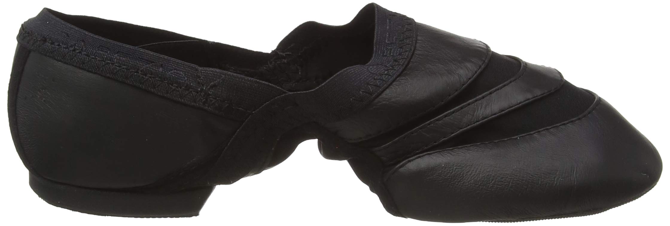Capezio Justaucorps Classique en Coton avec Bretelles réglables pour Femme Noir Taille S
