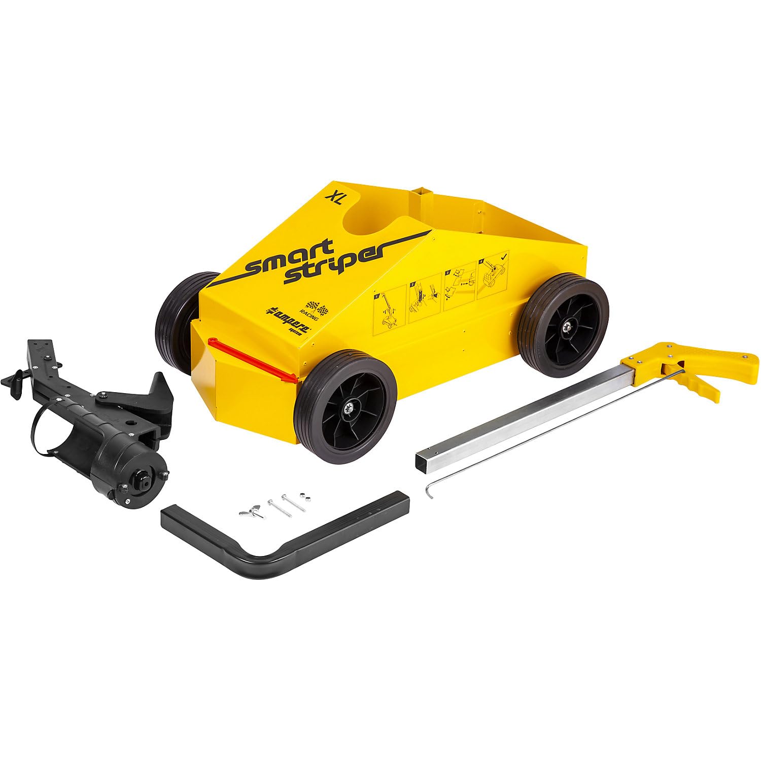 Ampere | Carrello traccialinee Smart Striper | larghezza linea 30-100 mm | incl accessori