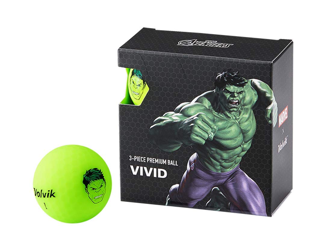 Volvik x Marvel 4Ball Pack Green