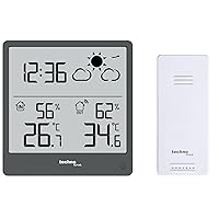 WS9138 - Statazione meteo moderna, piccola con previsioni meteo e tendenza meteo